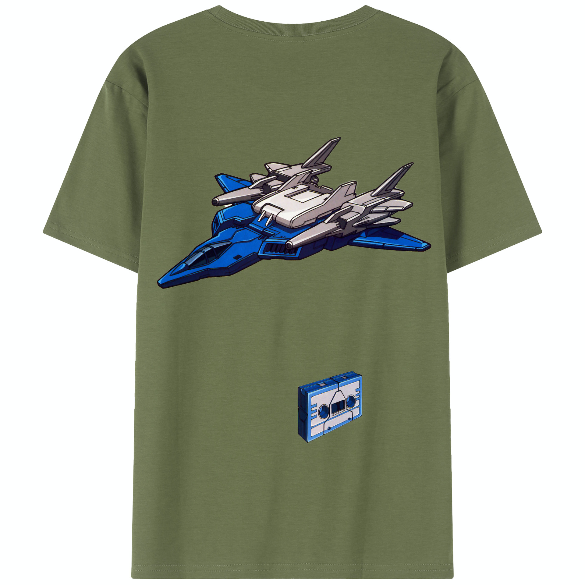 （画像用）  綿100％半袖Tシャツ（背面プリント）